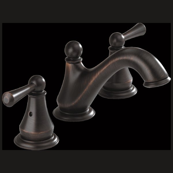 Delta Haywood Two Handle Widespread Bathroom Faucet 35999LF-RB